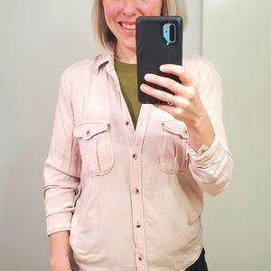 Harper Dusty Rose button-down shirt